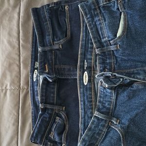Pair womens jeans
